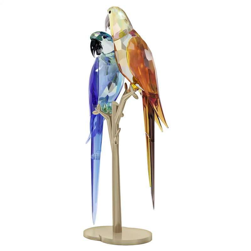 Swarovski Jungle Beats Parrot Couple Bell & Brio