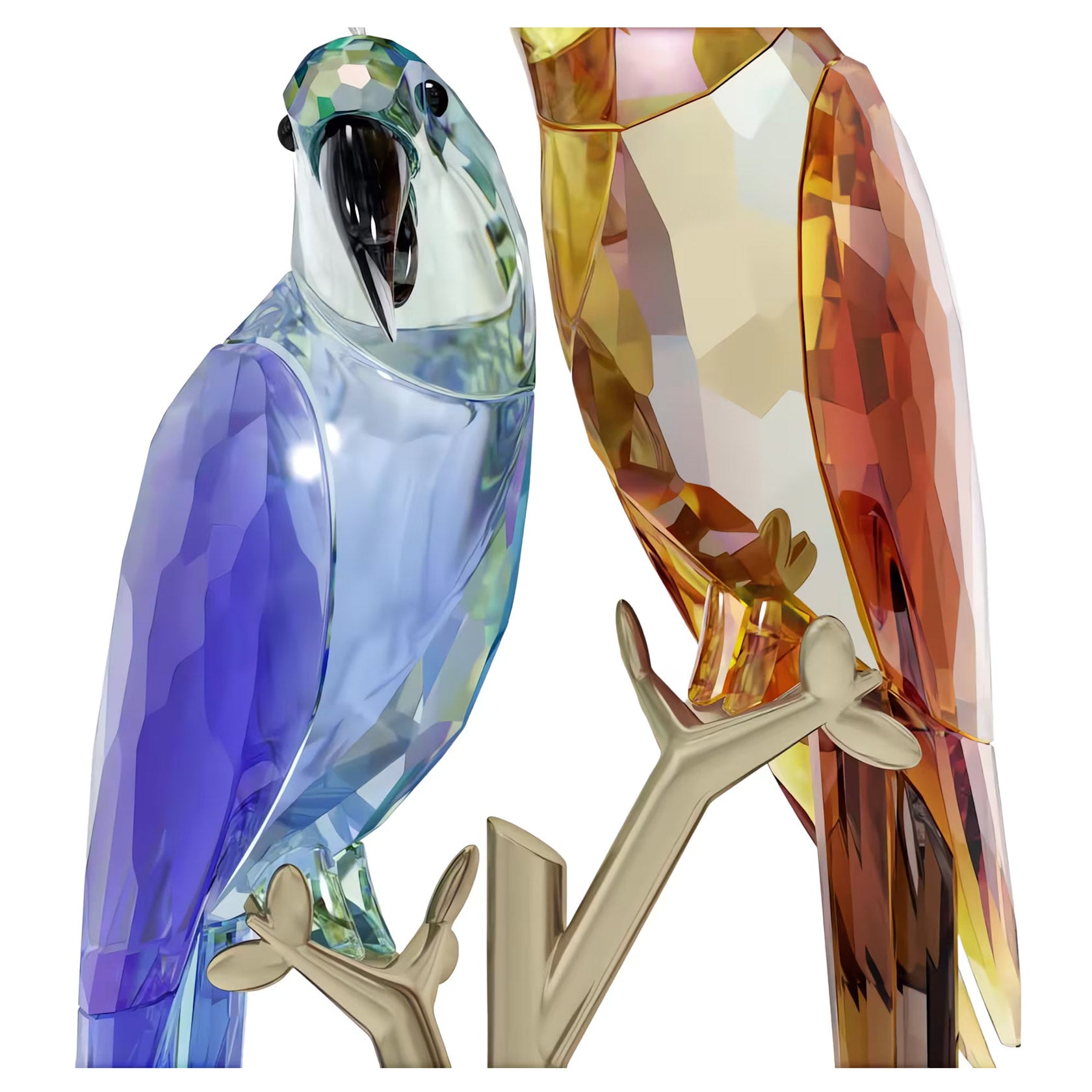 Swarovski Jungle Beats Parrot Couple Bell & Brio – David Shuttle Ltd