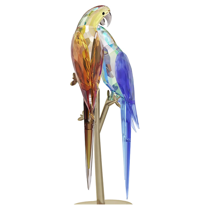 Swarovski Jungle Beats Parrot Couple Bell & Brio