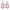 Swarovski Millenia Drop Earrings, Octagon cut, Pink, Rose gold-tone plated
