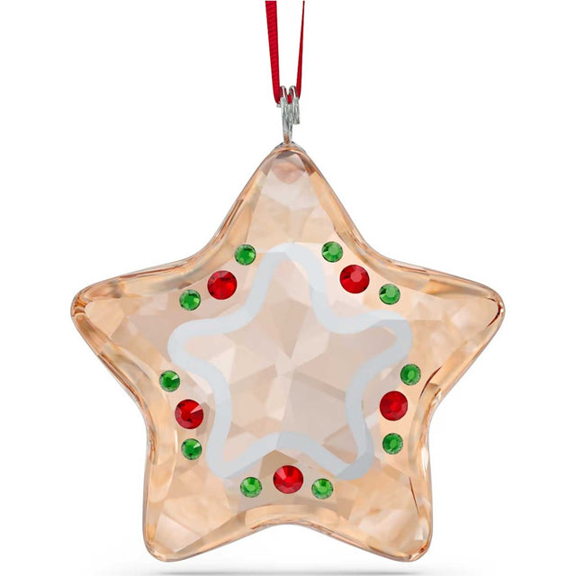 Swarovski Holiday Cheers Gingerbread Star Ornament
