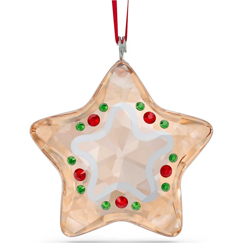 Swarovski Holiday Cheers Gingerbread Star Ornament
