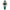 Swarovski Crystalline Aura Watch, Swiss Made, Leather Strap, Green, Rose Gold-Tone Finish