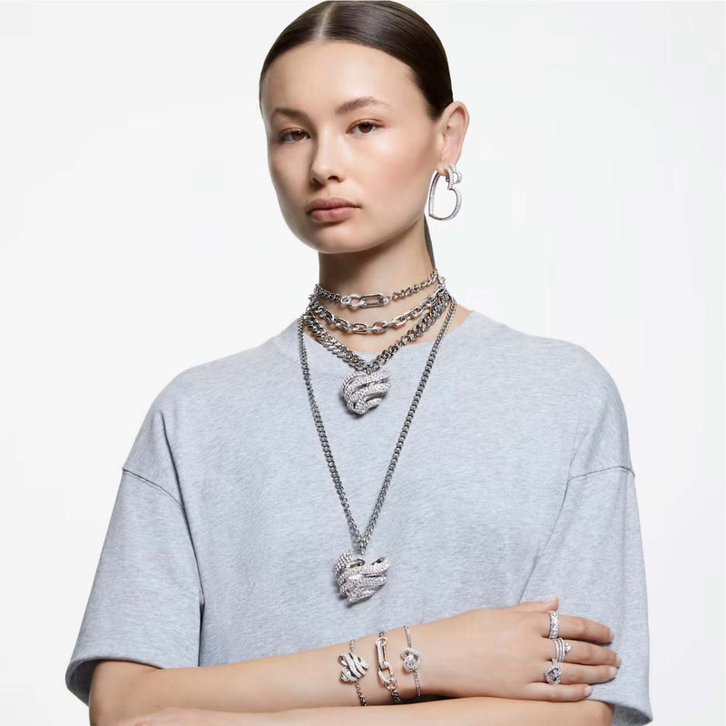  Rhodium Plated
