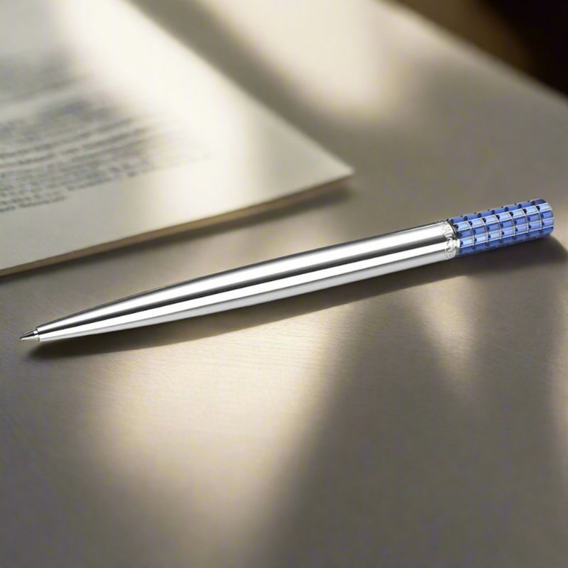 Swarovski Lucent Ballpoint Pen, Blue