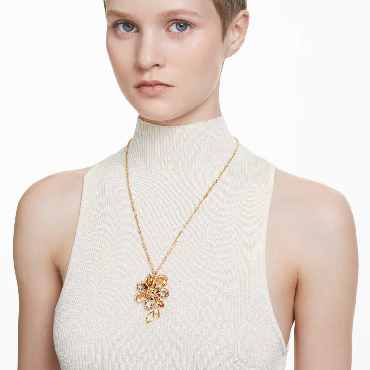 SWAROVSKIスワロフスキーElegance of Africa Necklaceネックレス Swarovski Elegance of Africa necklace, Flower, Multicoloured