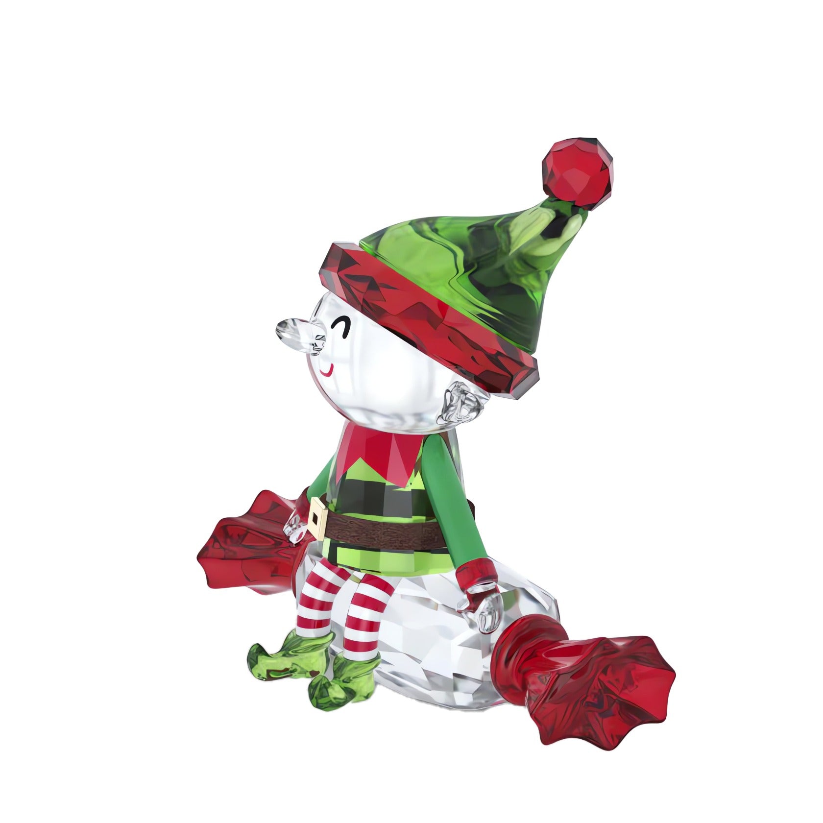 SWAROVSKI ロッキングエルフ サンタクロース Swarovski Christmas Elf – David Shuttle Ltd