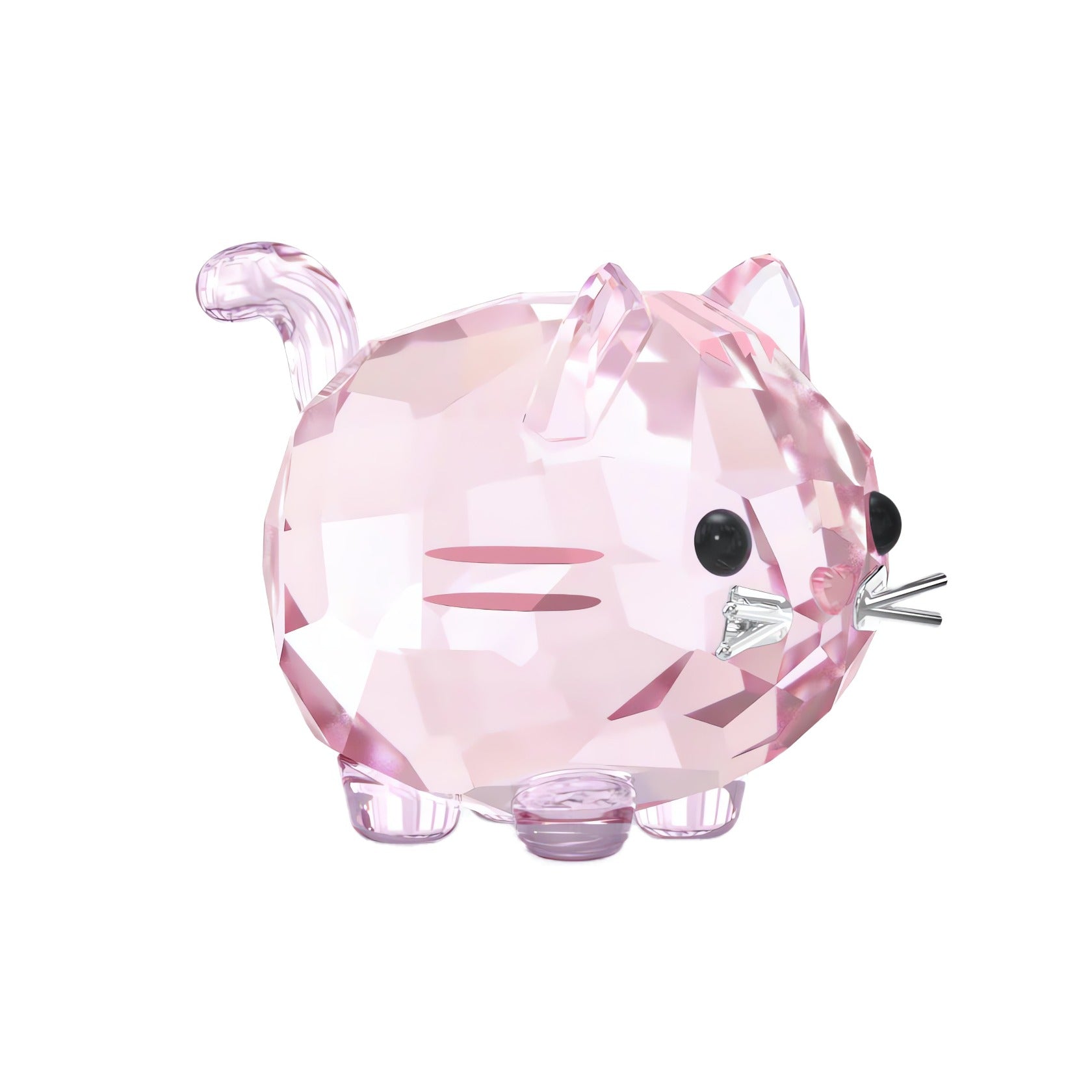 Swarovski Pink Cat – David Shuttle Ltd