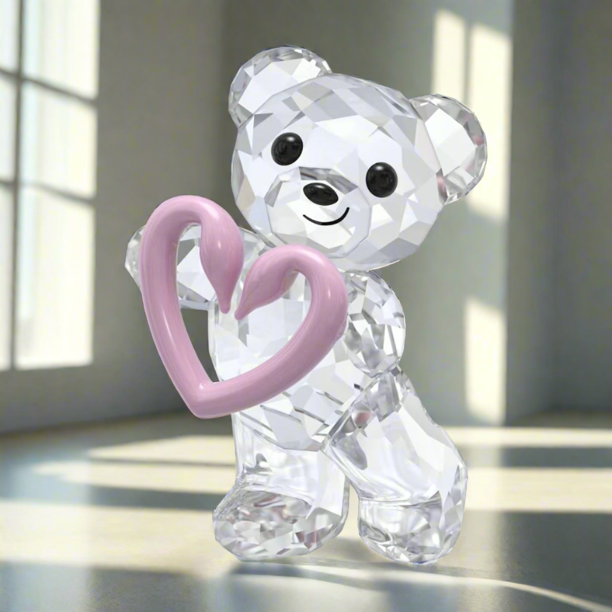 SWAROVSKI クマ置物 Krisベア A Rose with Love Swarovski Kris Bear A