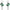 Swarovski Mesmera drop earrings, Mixed cuts, Green, Rhodium plated