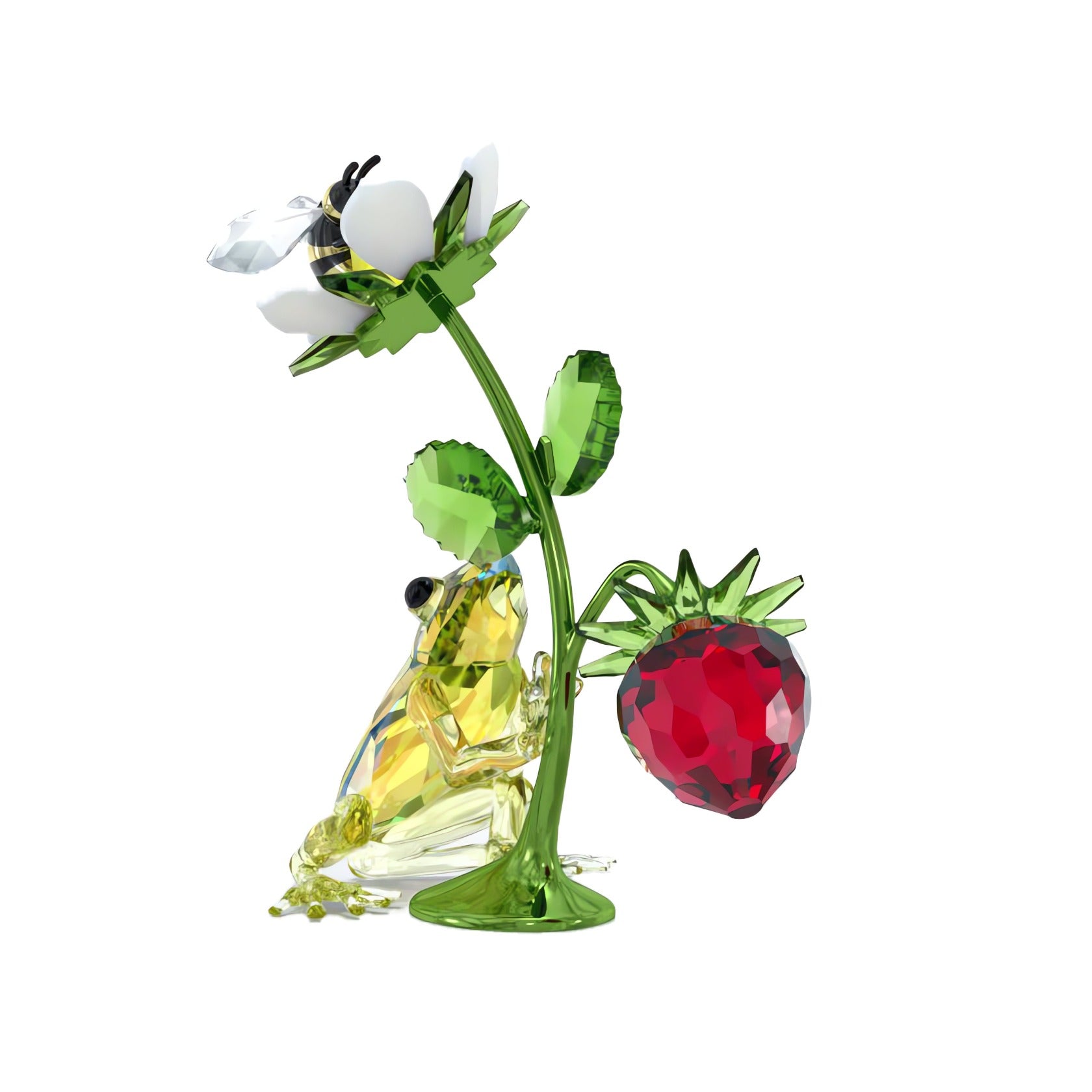 Swarovski Idyllia Frog, Bee and Strawberry – David Shuttle Ltd