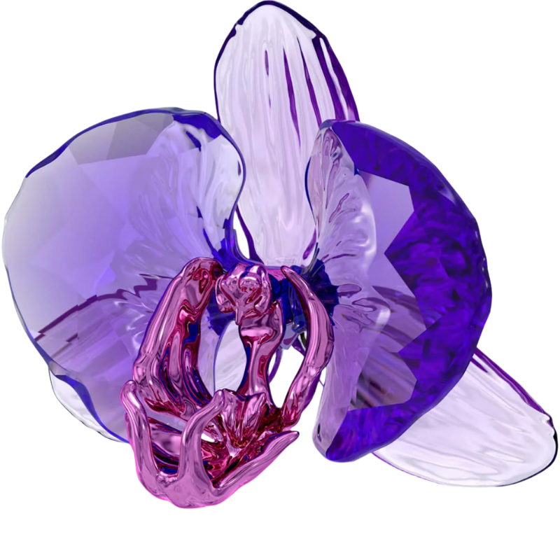 Swarovski Crystal Society Idyllia Orchid Petal