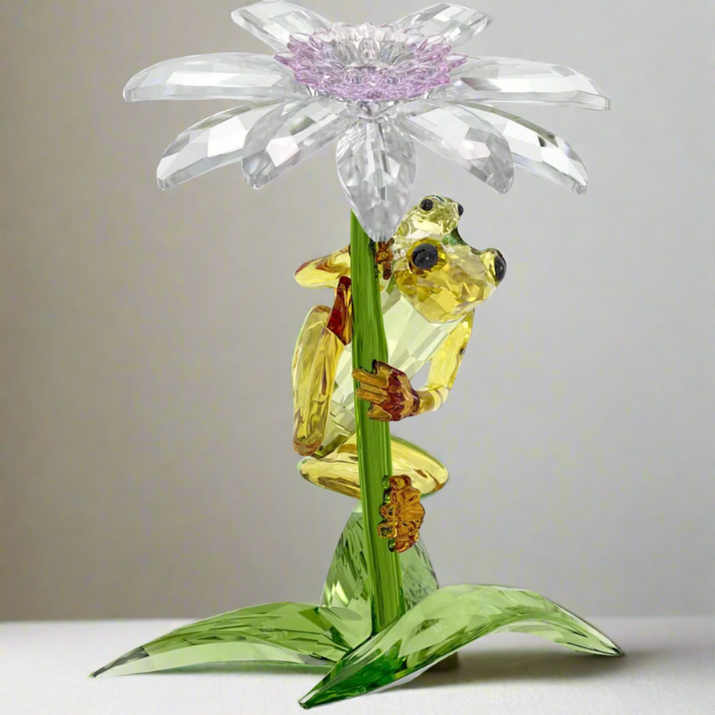 Swarovski Idyllia Frogs and Flower