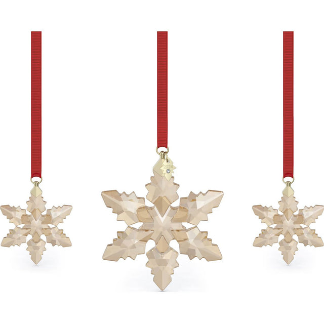 Swarovski Annual Edition Festive Hanging Ornament Set 2024