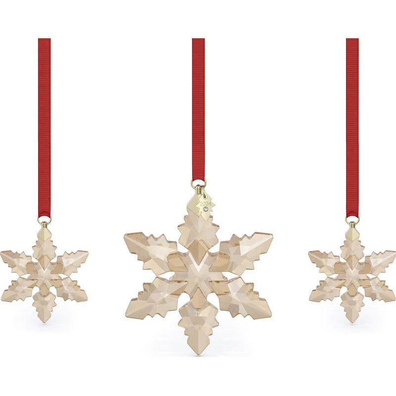 Swarovski Annual Edition Festive Hanging Ornament Set 2024