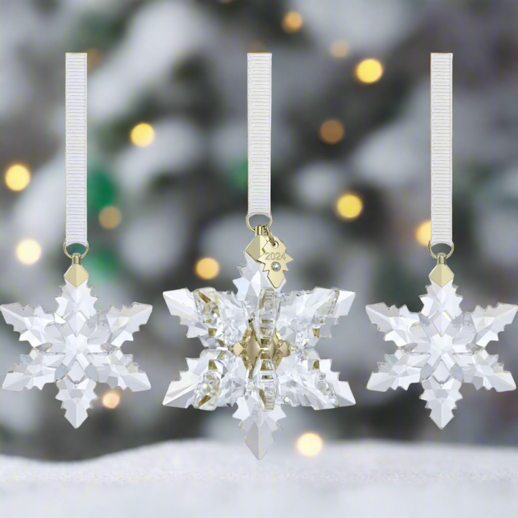 Swarovski Crystal Annual Edition 3D Ornament Set 2024 – David Swarovski Crystal Annual Edition 3D Ornament Set 2024 – David