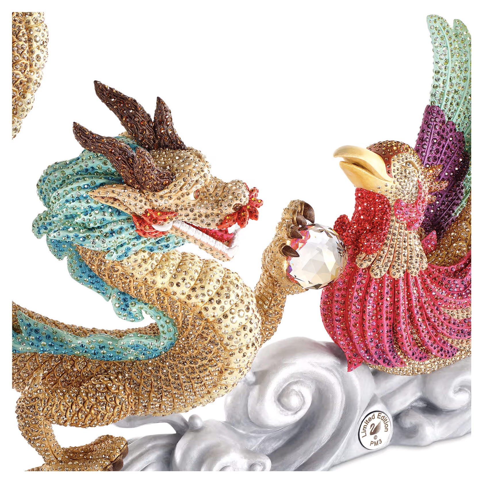 Swarovski Myriad Dragon and Phoenix – David Shuttle Ltd