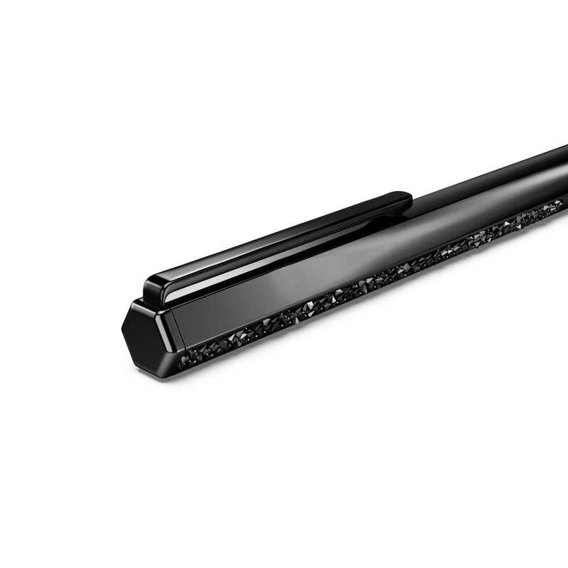 Swarovski Crystal Shimmer ballpoint pen, Black, Black lacquered