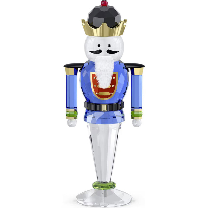 Swarovski Holiday Cheers Nutcracker, Blue, Large