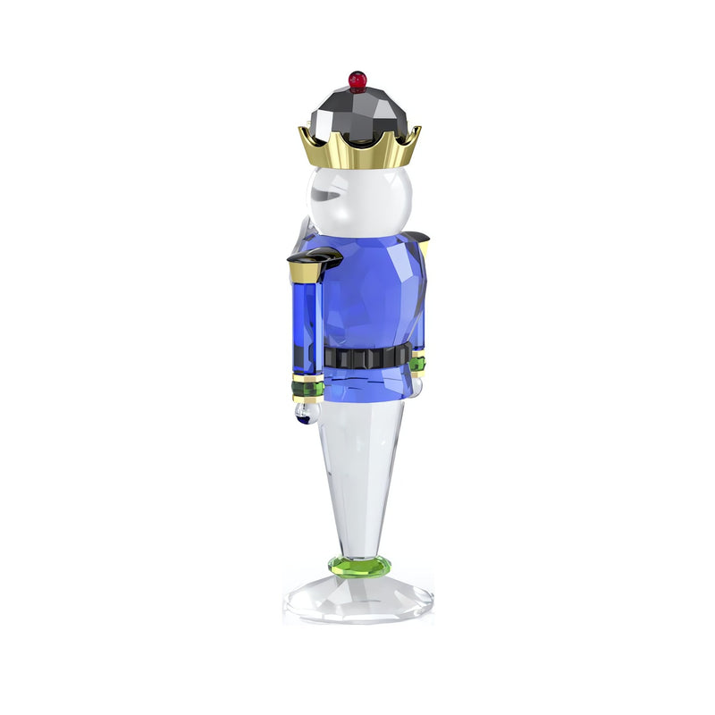 Swarovski Holiday Cheers Nutcracker, Blue, Large