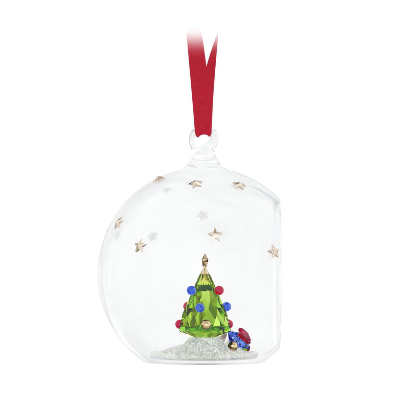 Swarovski Holiday Cheers Tree and Gifts Ball Ornament