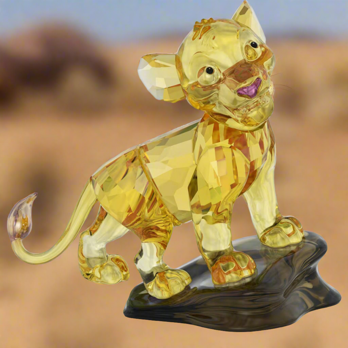 Swarovski Crystal The Lion King Simba – David Shuttle Ltd