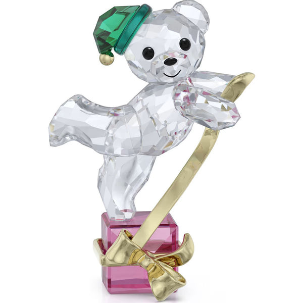 Swarovski 2024 Kris Bear オブジェ Swarovski Crystal Kris Bear Holiday Annual Edition 2024 – David