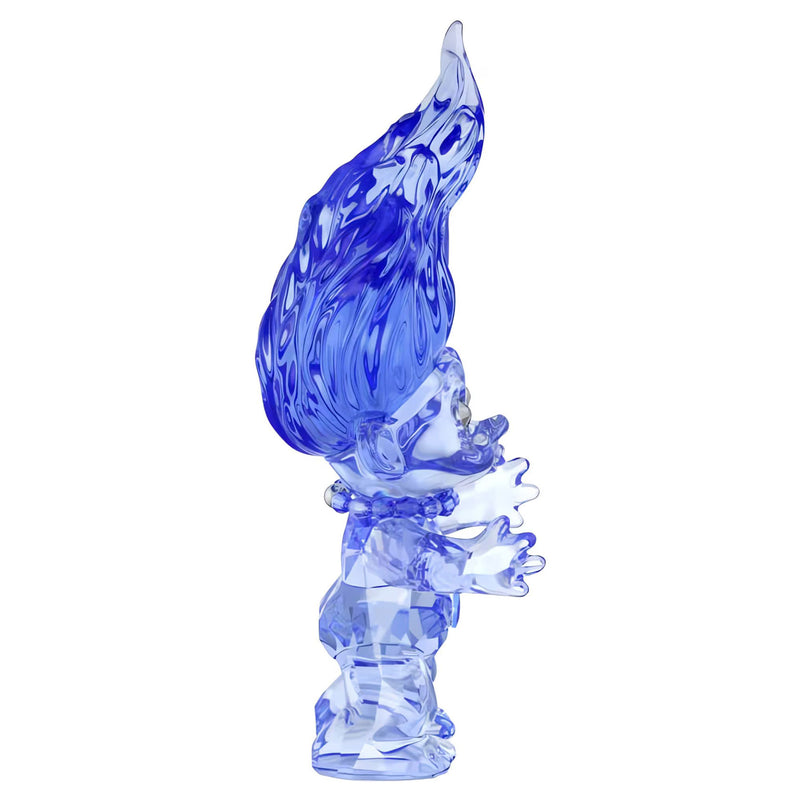 Swarovski Good Luck Trolls, Blue Troll