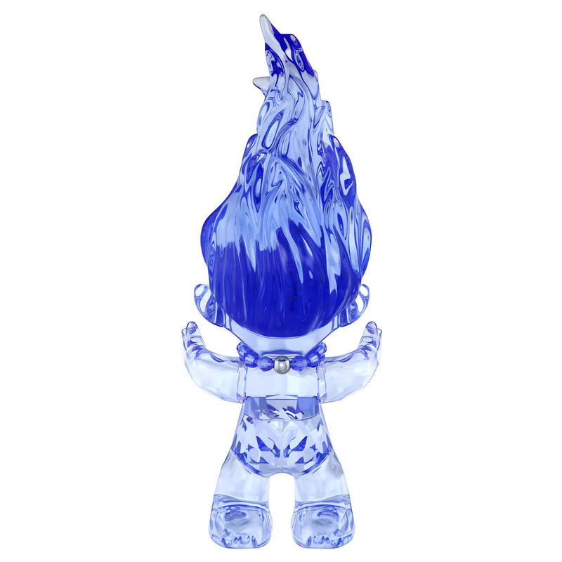 Swarovski Good Luck Trolls, Blue Troll