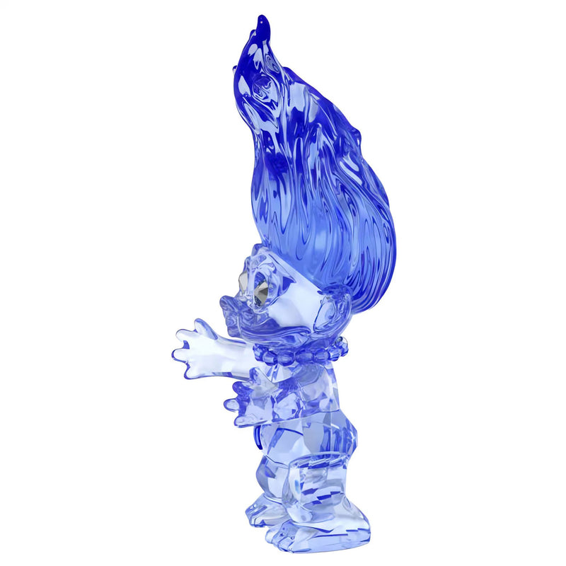 Swarovski Good Luck Trolls, Blue Troll
