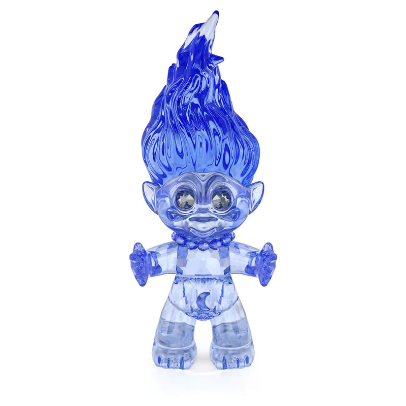 Swarovski Good Luck Trolls, Blue Troll