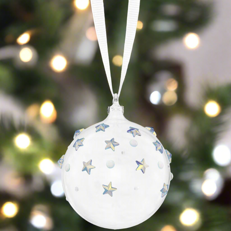 Swarovski Holiday Magic Classics Ball Ornament, XS