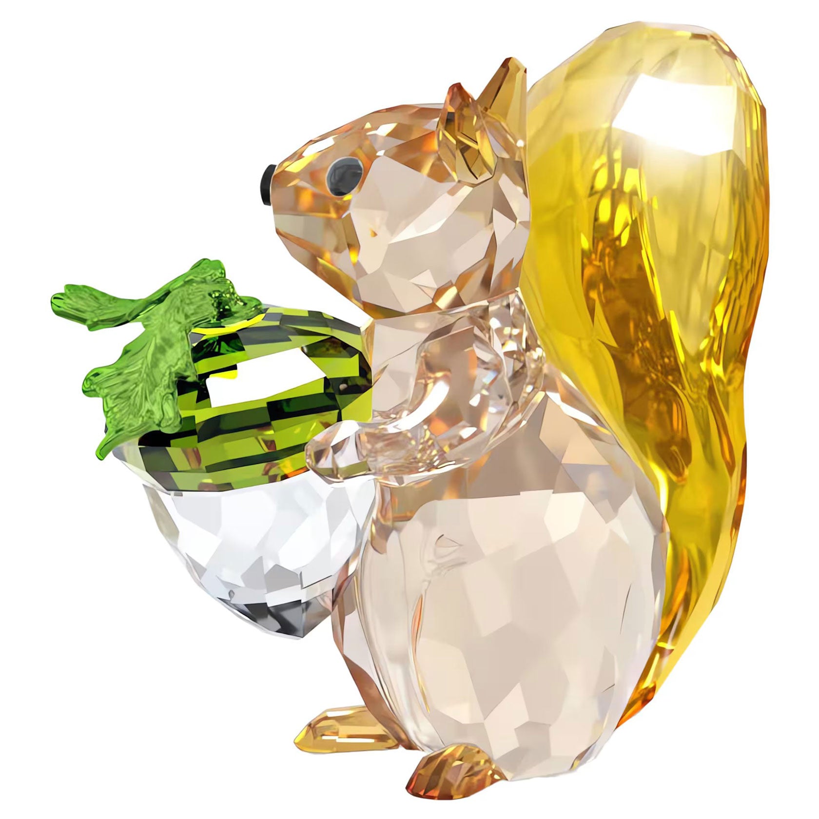Swarovski Crystal Idyllia Squirrel and Acorn – David Shuttle Ltd