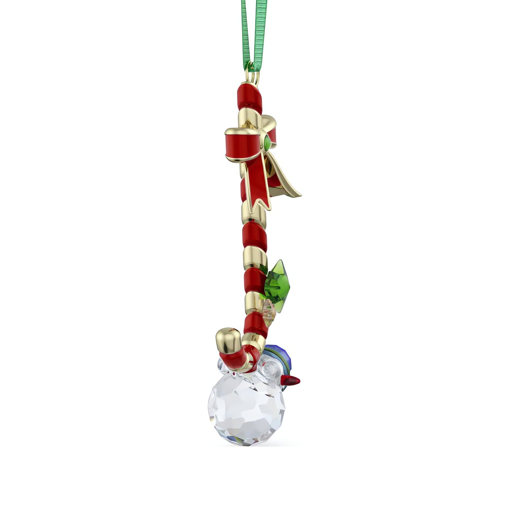 Swarovski Crystal Holiday Cheers Dulcis Candy Cane Ornament