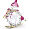 Swarovski Holiday Cheers Dulcis Snowman, Pink