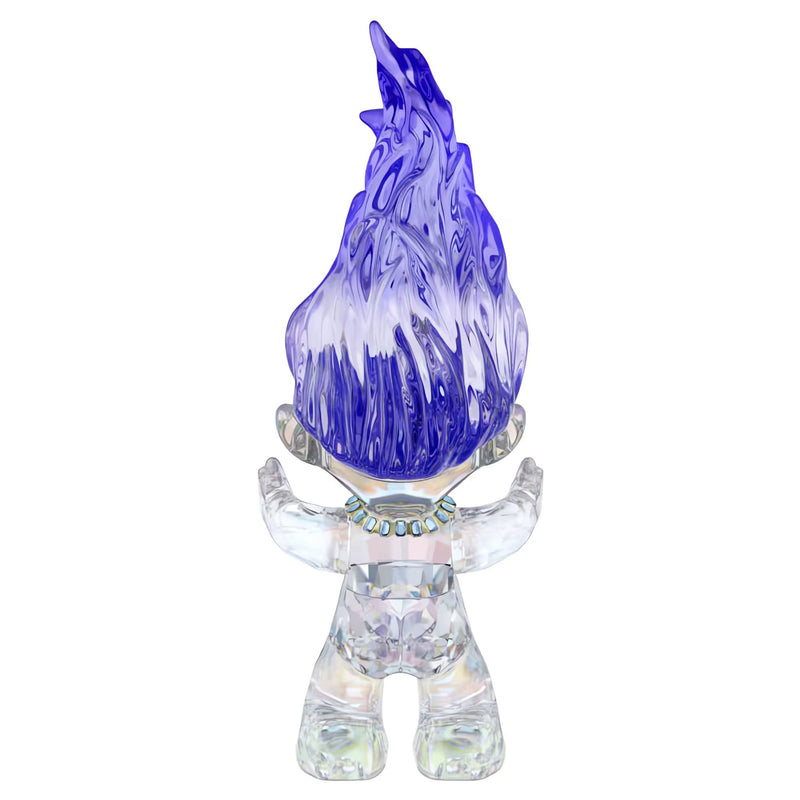 Swarovski Good Luck Trolls, Large Troll, Blue
