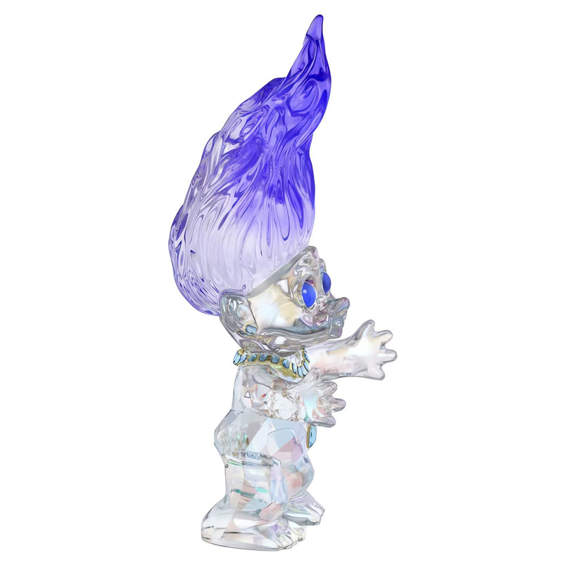 Swarovski Good Luck Trolls, Large Troll, Blue
