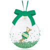 Swarovski Holiday Cheers Dulcis Ball Ornament, Green