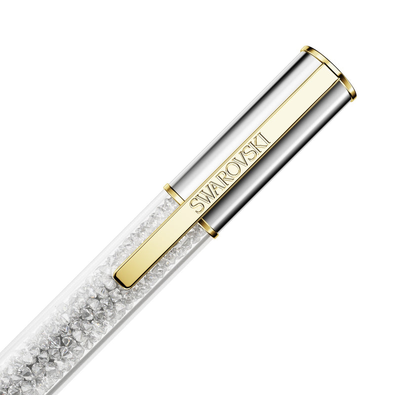 Swarovski Crystalline Lustre ballpoint pen, Silver tone, Mixed metal finish