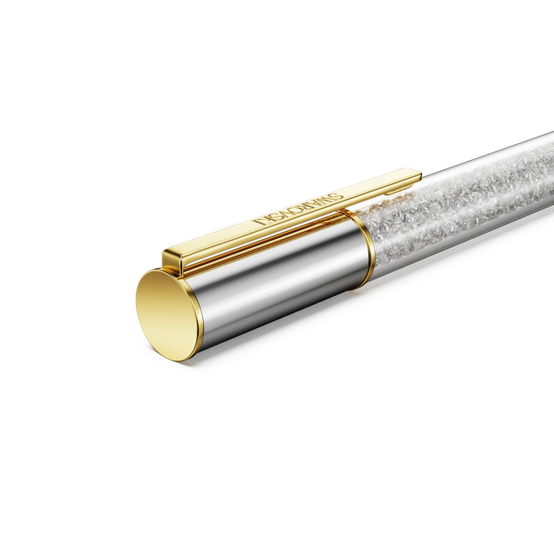 Swarovski Crystalline Lustre ballpoint pen, Silver tone, Mixed metal finish