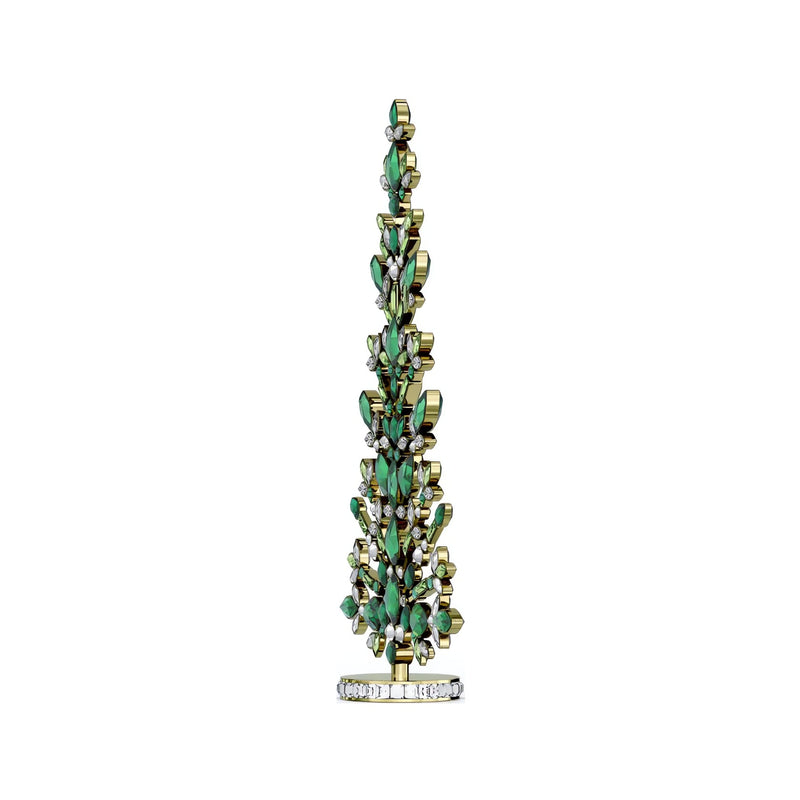 Swarovski Gema Holiday Tree, Green