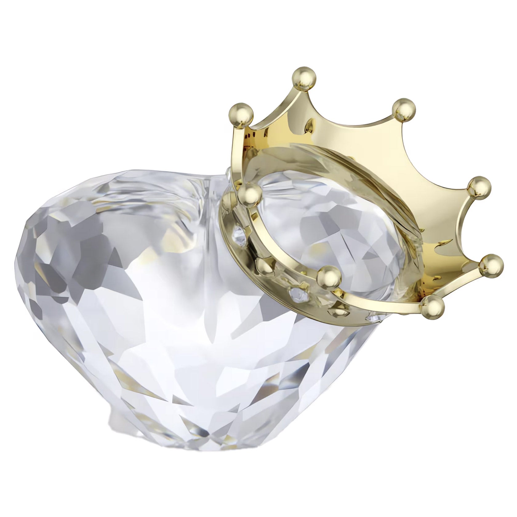 Swarovski Symbolica Heart with Crown – David Shuttle Ltd