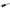 Swarovski Crystalline Lustre ballpoint pen, Black, Rhodium plated