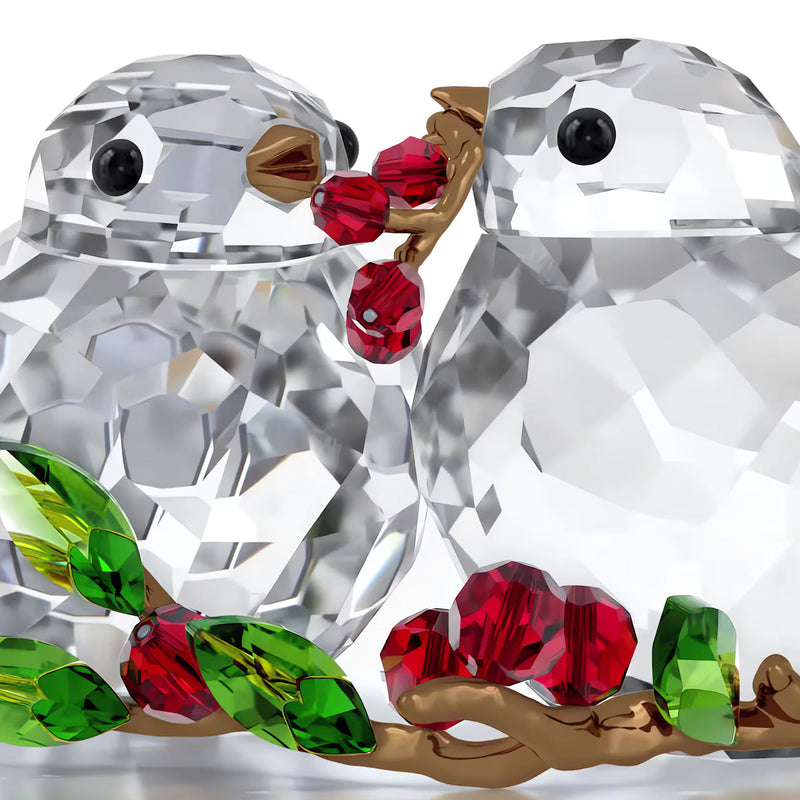 Swarovski Idyllia Bird Couple and Berries