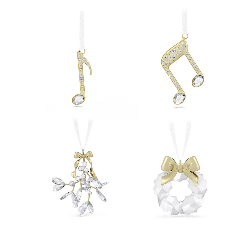 Swarovski Holiday Magic Mistletoe Hanging Ornament