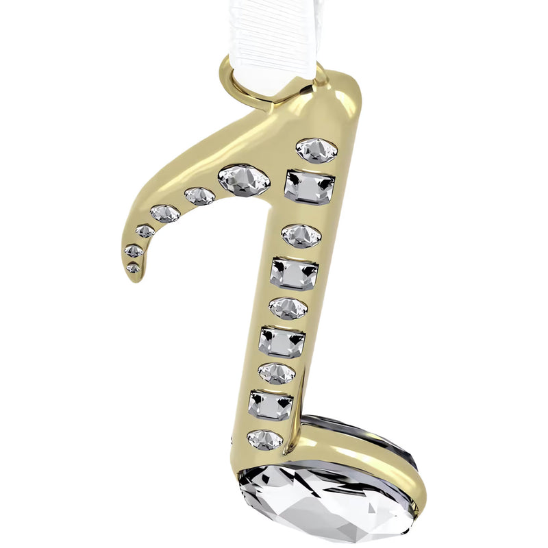 Swarovski Holiday Magic Music Note Ornament