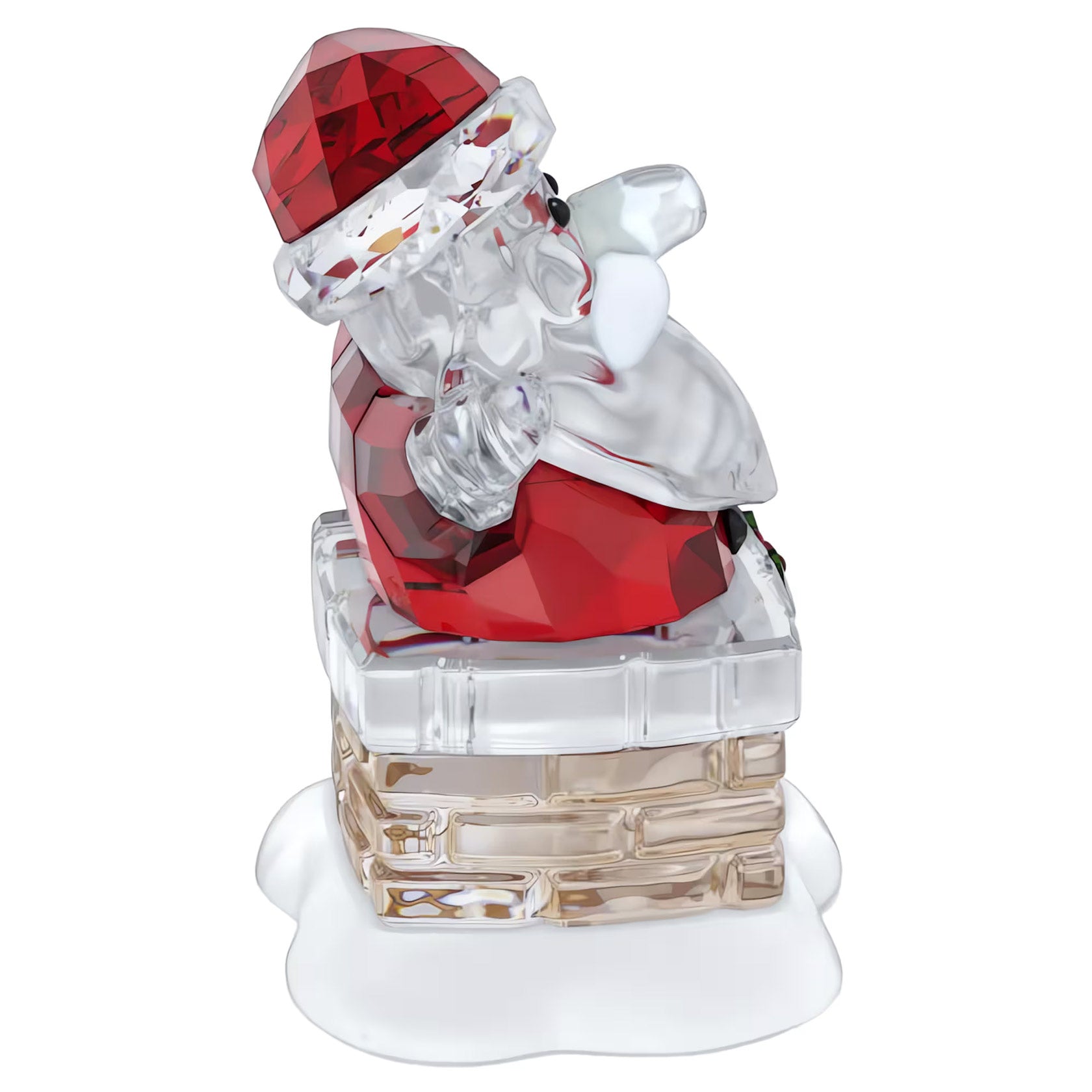 Swarovski Holiday Cheers Santa Claus and Chimney – David Shuttle Ltd