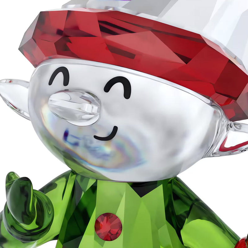 Swarovski Holiday Cheers Dulcis Elf and Candy Cane