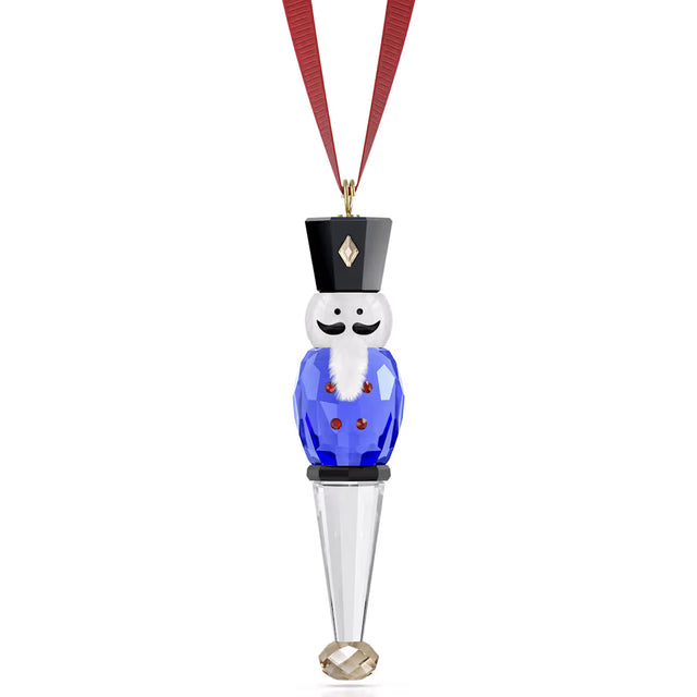 Swarovski Holiday Cheers Nutcracker Hanging Ornament, Blue