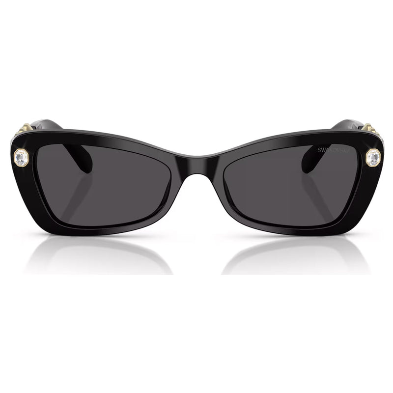 Swarovski Sunglasses, Butterfly shape, SK6033, Black